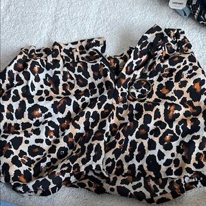 Leopard Print Women Shorts